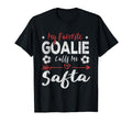 My Favorite Goalie Calls Me Safta T-Shirt - Aesthetic Graphic for Adults - T-Shirt, Sweatshirt, Hoodie