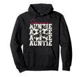 Soccer Auntie Funny Coquette Bow Hoodie - Fun Novelty Design Men Women - T-Shirt, Sweatshirt, Hoodie