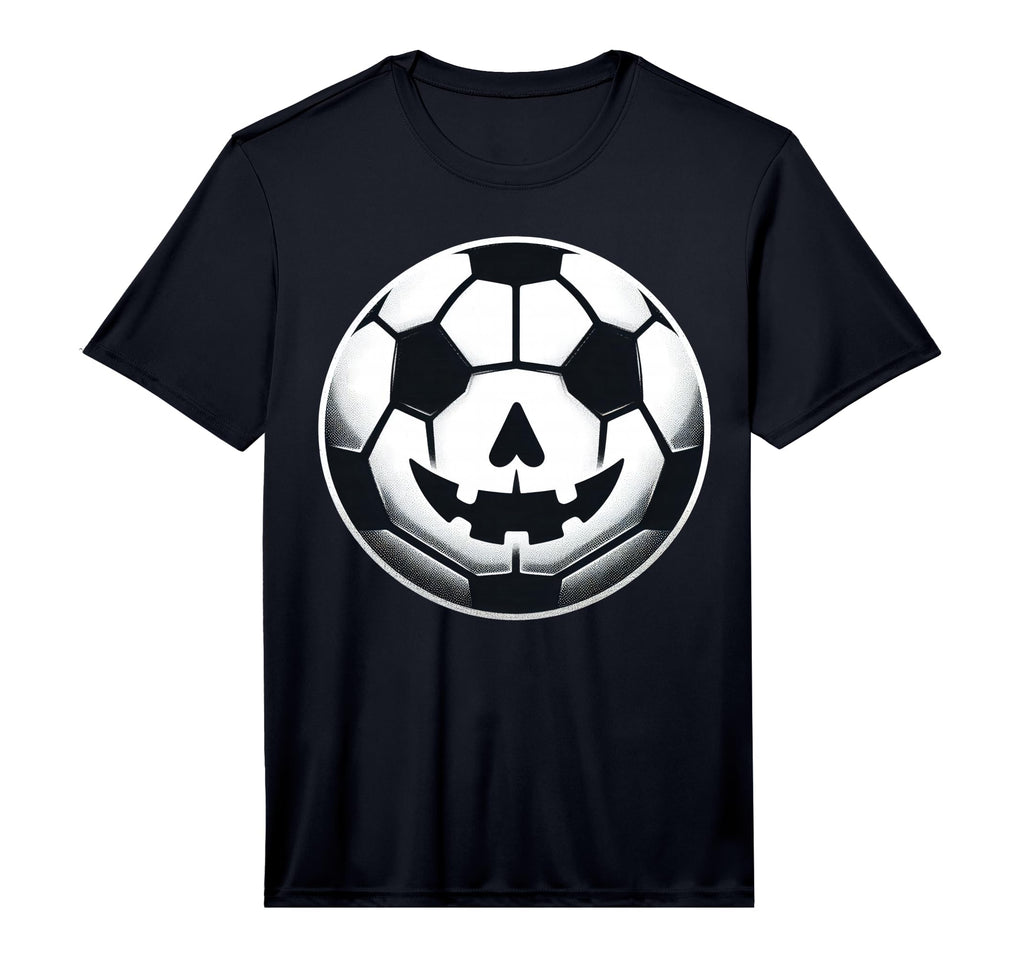 Halloween Jack O Lantern Soccer T-Shirt - Casual Everyday Wear Unisex - T-Shirt, Sweatshirt, Hoodie
