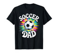 Soccer Dad Tie Dye Spirit Family Pride T-Shirt - Custom Art Print Men Women - T-Shirt, Sweatshirt, Hoodie