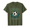 Weekend Soccer Warrior T-Shirt - Graphic Print for Adults - T-Shirt, Sweatshirt, Hoodie