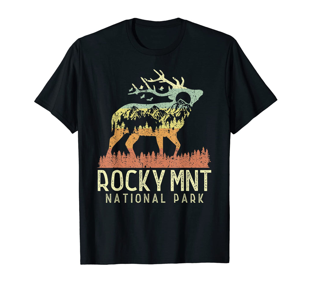 Rocky Mountain National Park Elk T-Shirt - Novelty Apparel Men Women - T-Shirt, Sweatshirt, Hoodie