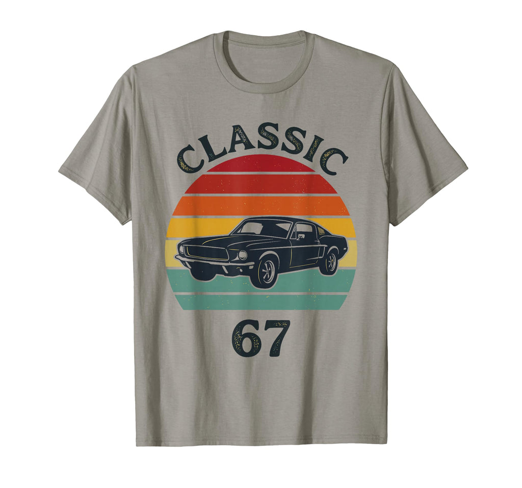 67 Auto Sunset Muscle Car Six Seven T-Shirt - Custom Art Print Men Women - T-Shirt, Sweatshirt, Hoodie