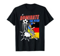 Dominate Pitch Soccer Player Action T-Shirt - Custom Art Print Men Women - T-Shirt, Sweatshirt, Hoodie