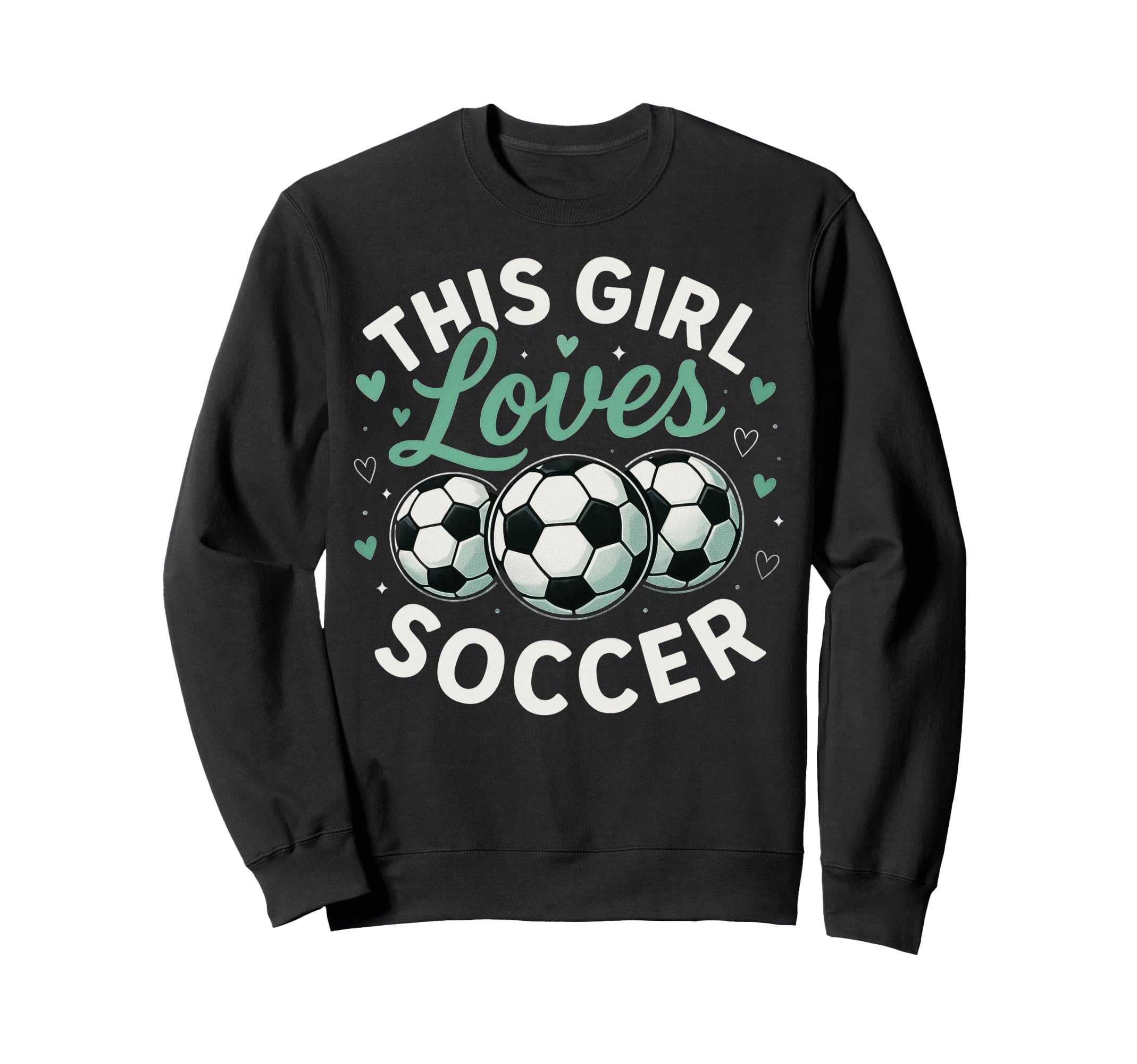 This Loves Soccer Sweatshirt - Fun Novelty Design Men Women - T-Shirt, Sweatshirt, Hoodie