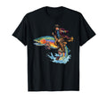 Cowboy Riding Trout Western Fishing T-Shirt - Novelty Apparel for Adults - T-Shirt, Sweatshirt, Hoodie