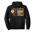 Life Is About Goals Assists Funny Hoodie - Aesthetic Graphic Men Women - T-Shirt, Sweatshirt, Hoodie