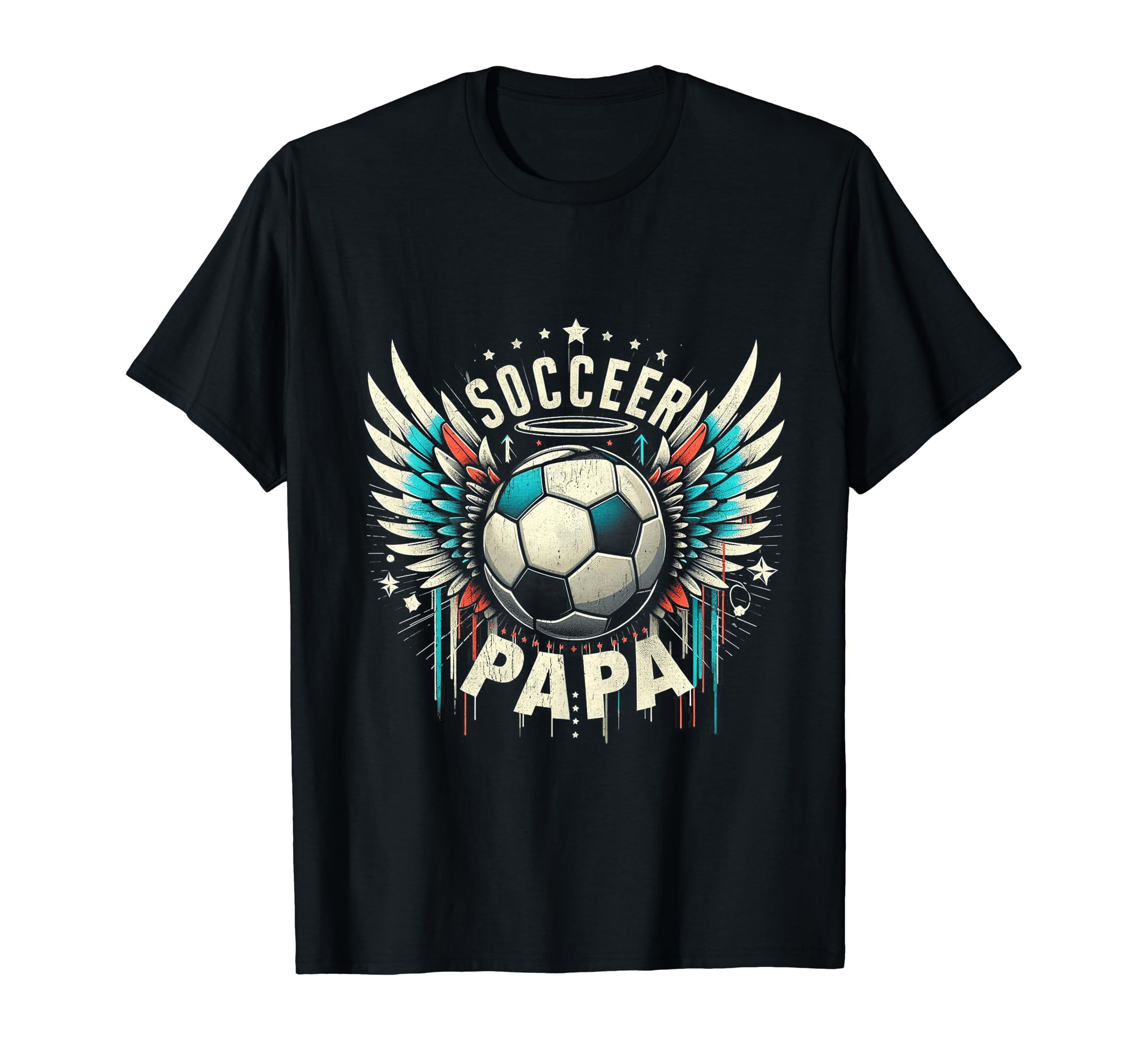 Soccer Papa Family Matching Dad T-Shirt - Trendy Graphic for Adults - T-Shirt, Sweatshirt, Hoodie