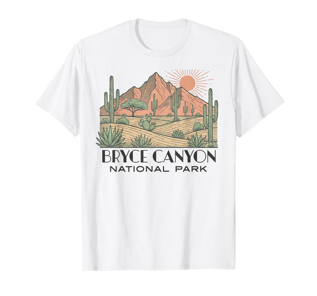 Bryce Canyon National Park Utah Usa Outdoor Hoodie - Trendy Graphic Unisex - T-Shirt, Sweatshirt, Hoodie