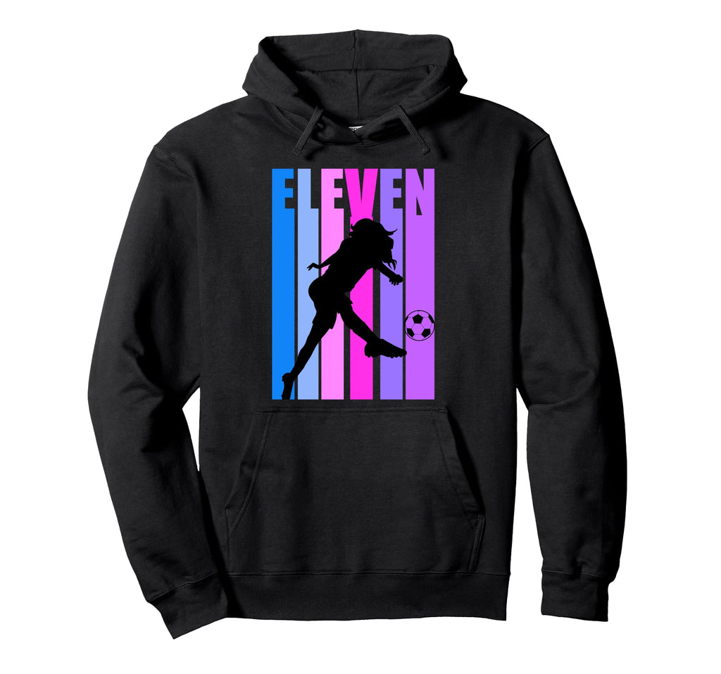 11Th Soccer Birthday Goals Score Plays Hoodie - Unique Graphic Unisex - T-Shirt, Sweatshirt, Hoodie