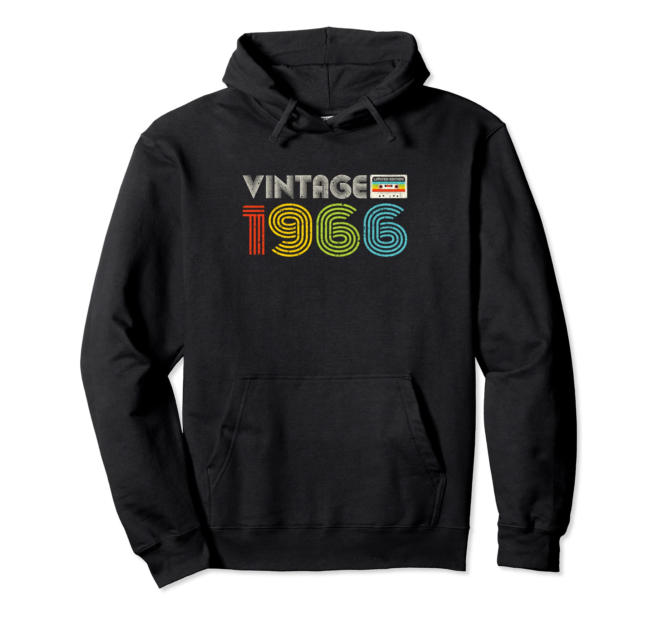 57Th Birthday Gifts 1966 Cassette Tape Hoodie - Novelty Apparel Men Women - T-Shirt, Sweatshirt, Hoodie