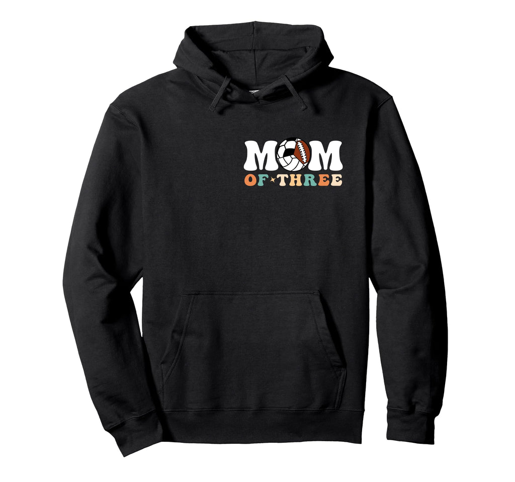 My Volleyball Soccer Football Mom Hoodie - Casual Everyday Wear for Adults - T-Shirt, Sweatshirt, Hoodie