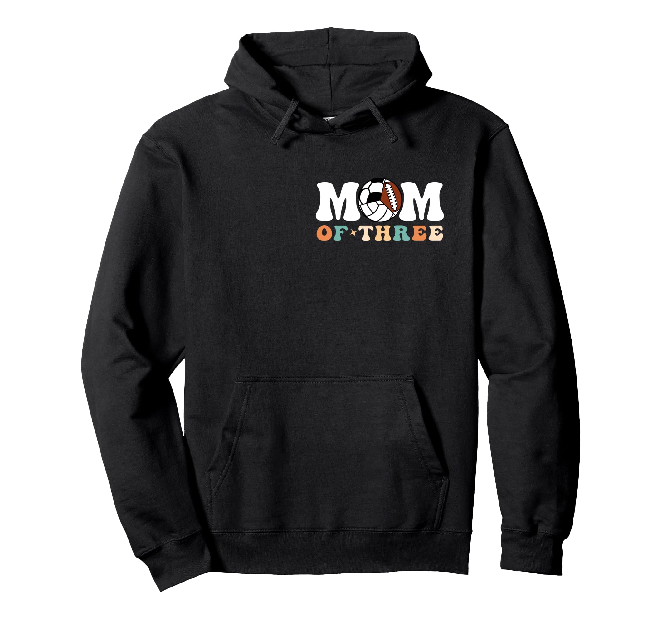My Volleyball Soccer Football Mom Hoodie - Casual Everyday Wear for Adults - T-Shirt, Sweatshirt, Hoodie