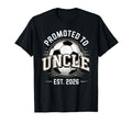 Promoted To Uncle Est 2026 Soccer T-Shirt - Casual Everyday Wear Men Women - T-Shirt, Sweatshirt, Hoodie