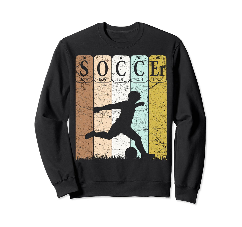 Soccer Periodic Table Elements Sweatshirt - Custom Art Print Men Women - T-Shirt, Sweatshirt, Hoodie