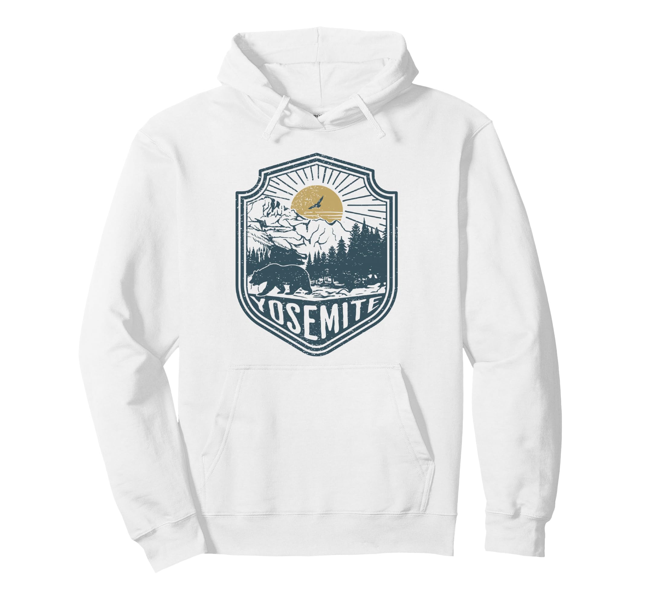 Yosemite National Park California Usa Hoodie - Unique Graphic for Adults - T-Shirt, Sweatshirt, Hoodie