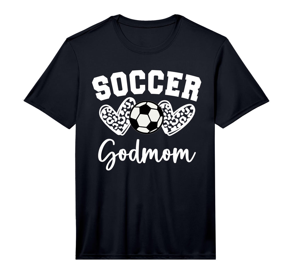 Soccer Godmom Matching Family T-Shirt - Casual Everyday Wear for Adults - T-Shirt, Sweatshirt, Hoodie