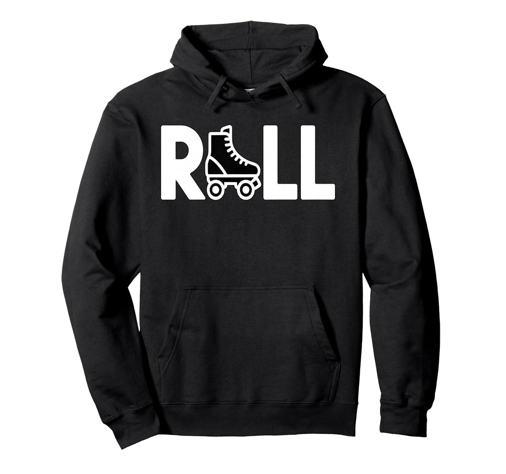Roller Skates Color Line Art Hoodie - Novelty Apparel Unisex - T-Shirt, Sweatshirt, Hoodie