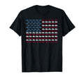 American Flag Made Motorcycle T-Shirt - Fun Novelty Design for Adults - T-Shirt, Sweatshirt, Hoodie