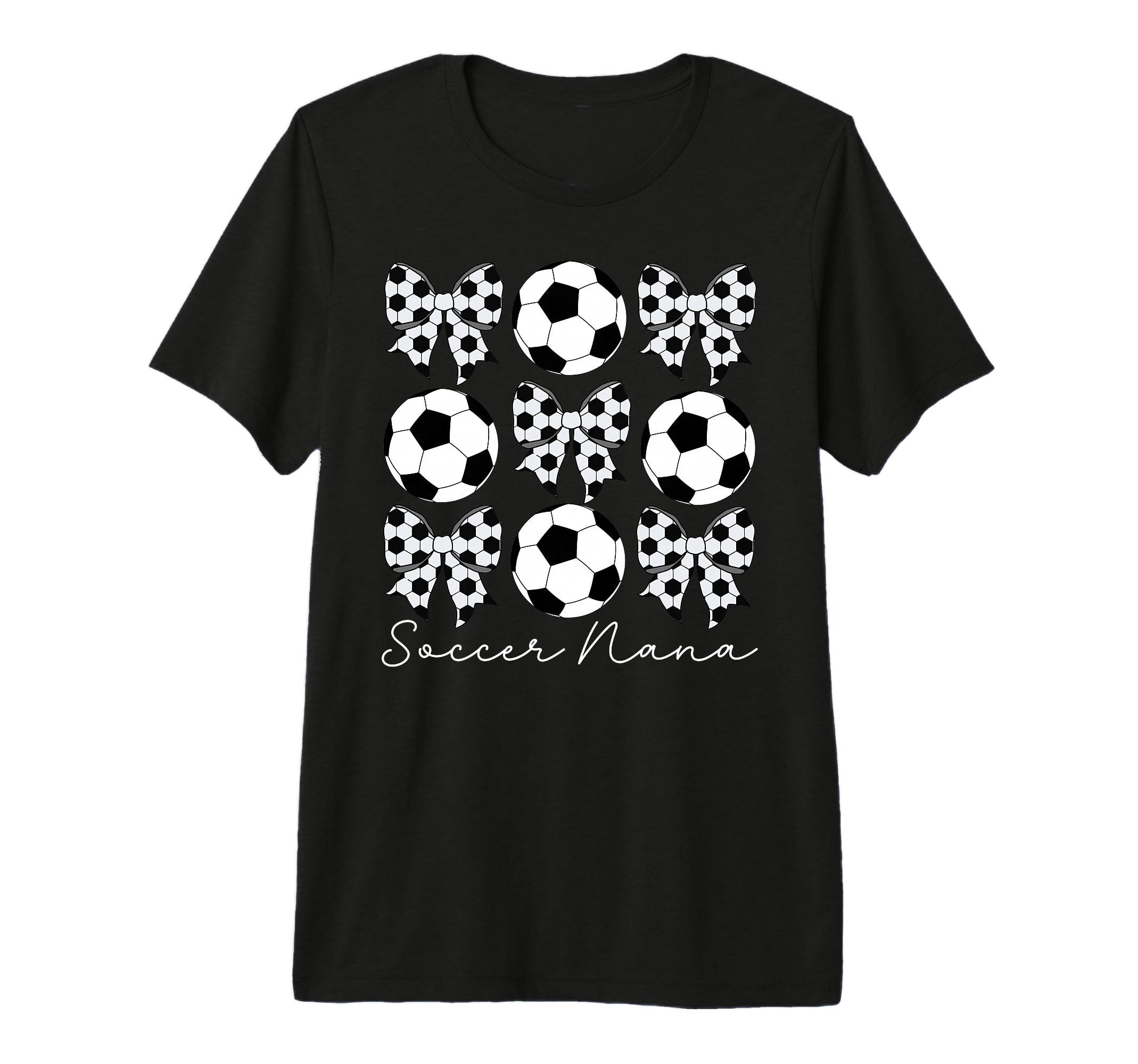 Soccer Nana Coquette Nana Soccer Player T-Shirt - Unique Graphic Unisex - T-Shirt, Sweatshirt, Hoodie