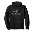 Know Your History Music Lovers Cd Hoodie - Fun Novelty Design for Adults - T-Shirt, Sweatshirt, Hoodie
