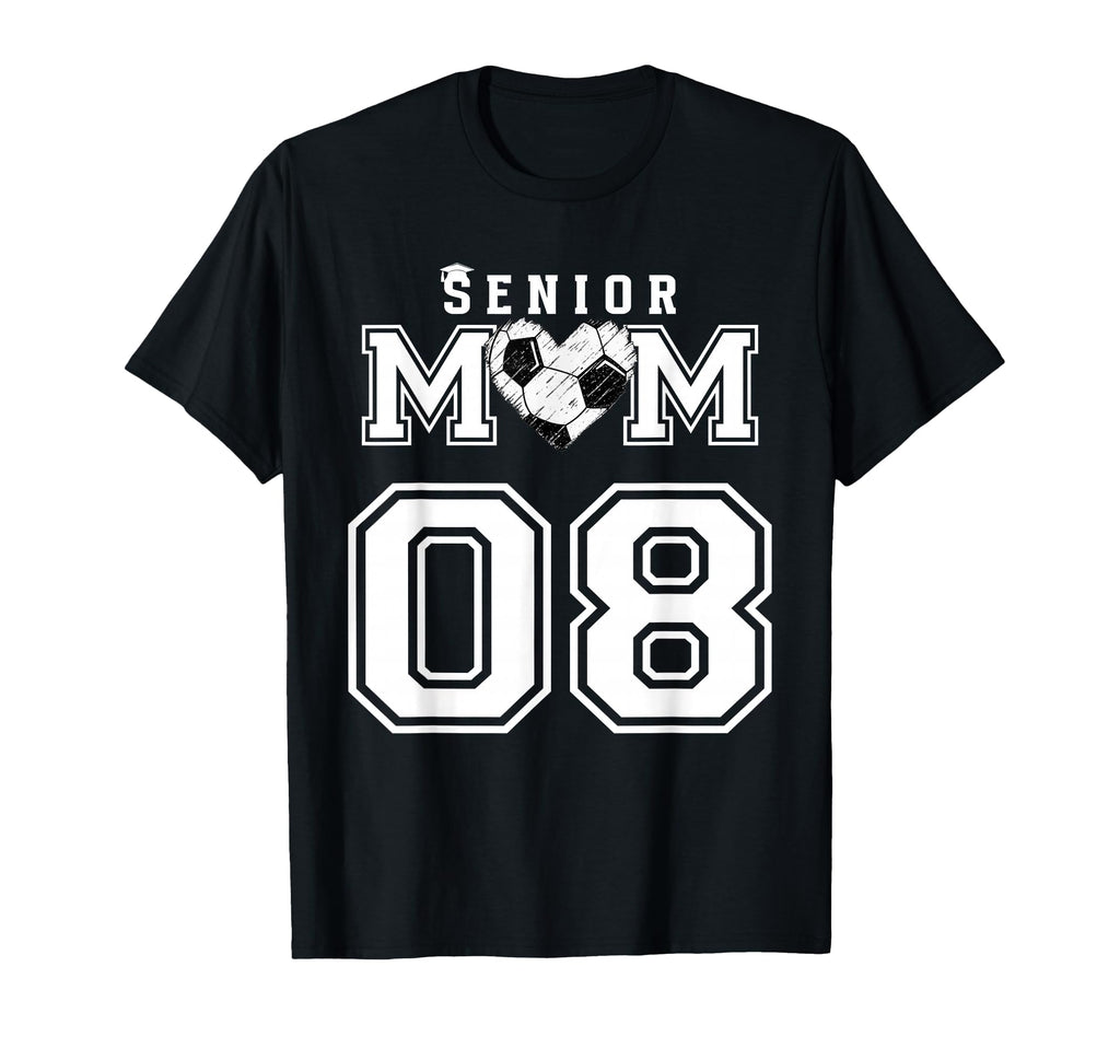 Proud Senior Soccer Mom Custom Jersey T-Shirt - Minimalist Print Men Women - T-Shirt, Sweatshirt, Hoodie