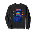 Arcade Machine Joystick Sweatshirt - Fun Novelty Design Men Women - T-Shirt, Sweatshirt, Hoodie