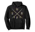 Surf Outfit Surfing Stuff Surfboard Hoodie - Fun Novelty Design Men Women - T-Shirt, Sweatshirt, Hoodie