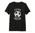 Tucson Soccer Distressed 90S Tri Blend T-Shirt - Unique Graphic Men Women - T-Shirt, Sweatshirt, Hoodie