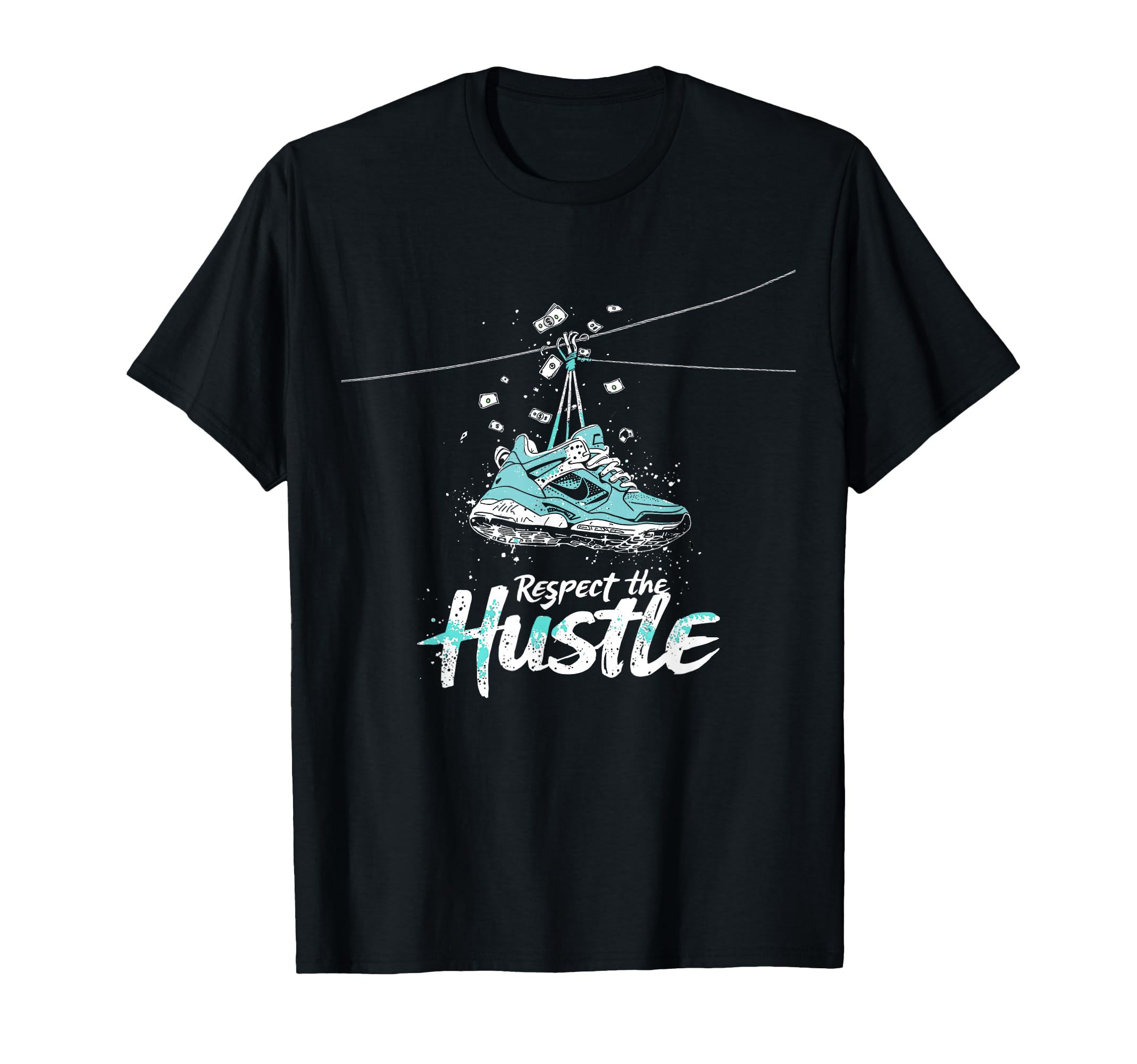 Respect Hustle Old School Beats Hip T-Shirt - Custom Art Print Men Women - T-Shirt, Sweatshirt, Hoodie