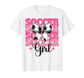 Womens Coquette Bow Ribbon Soccer Hoodie - Trendy Graphic for Adults - T-Shirt, Sweatshirt, Hoodie