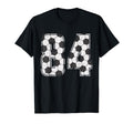 Soccer Player Number 84 Eighty Four T-Shirt - Minimalist Print Men Women - T-Shirt, Sweatshirt, Hoodie