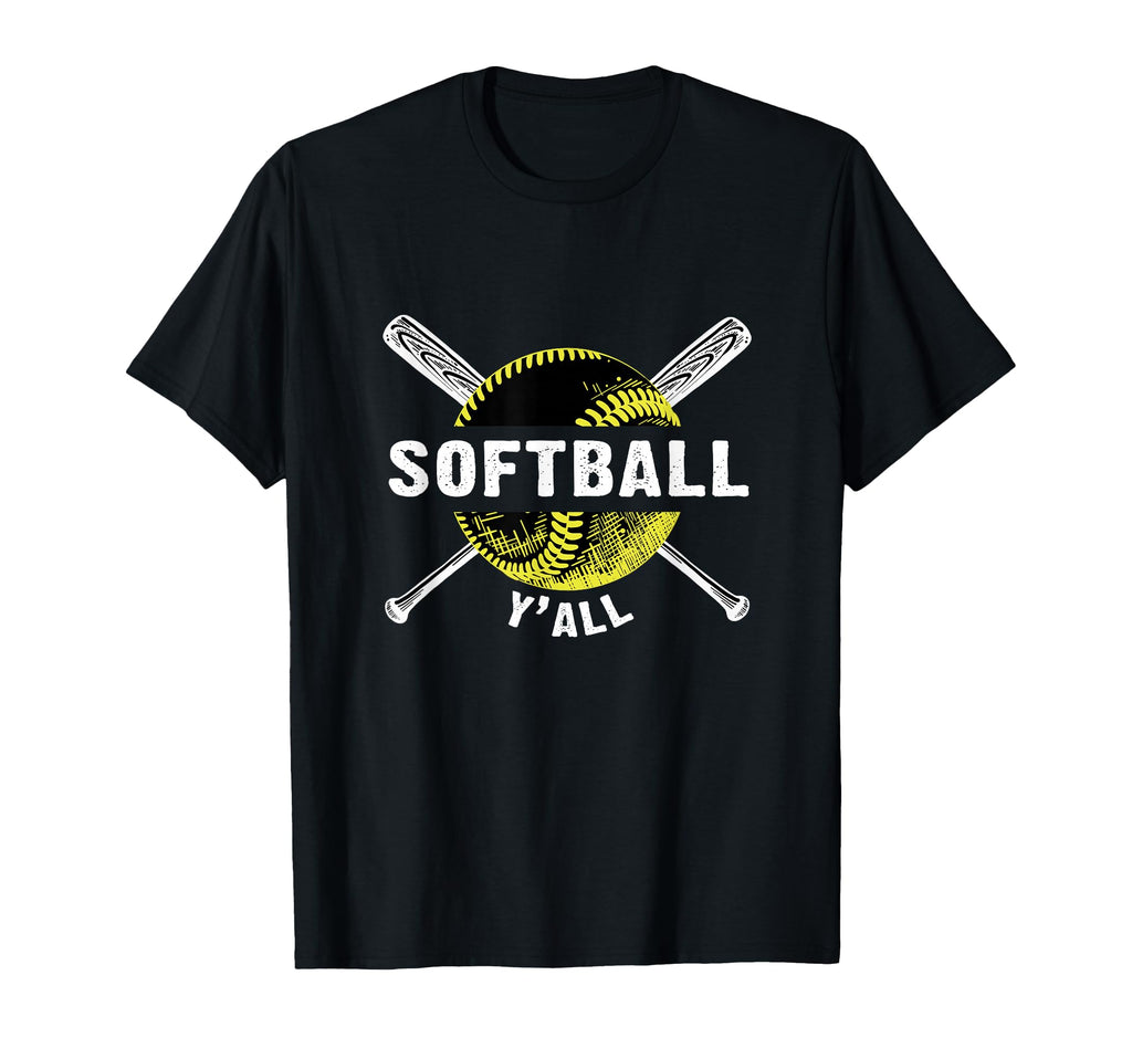 Softball Sports Yall Softball Gifts T-Shirt - Streetwear Style for Adults - T-Shirt, Sweatshirt, Hoodie