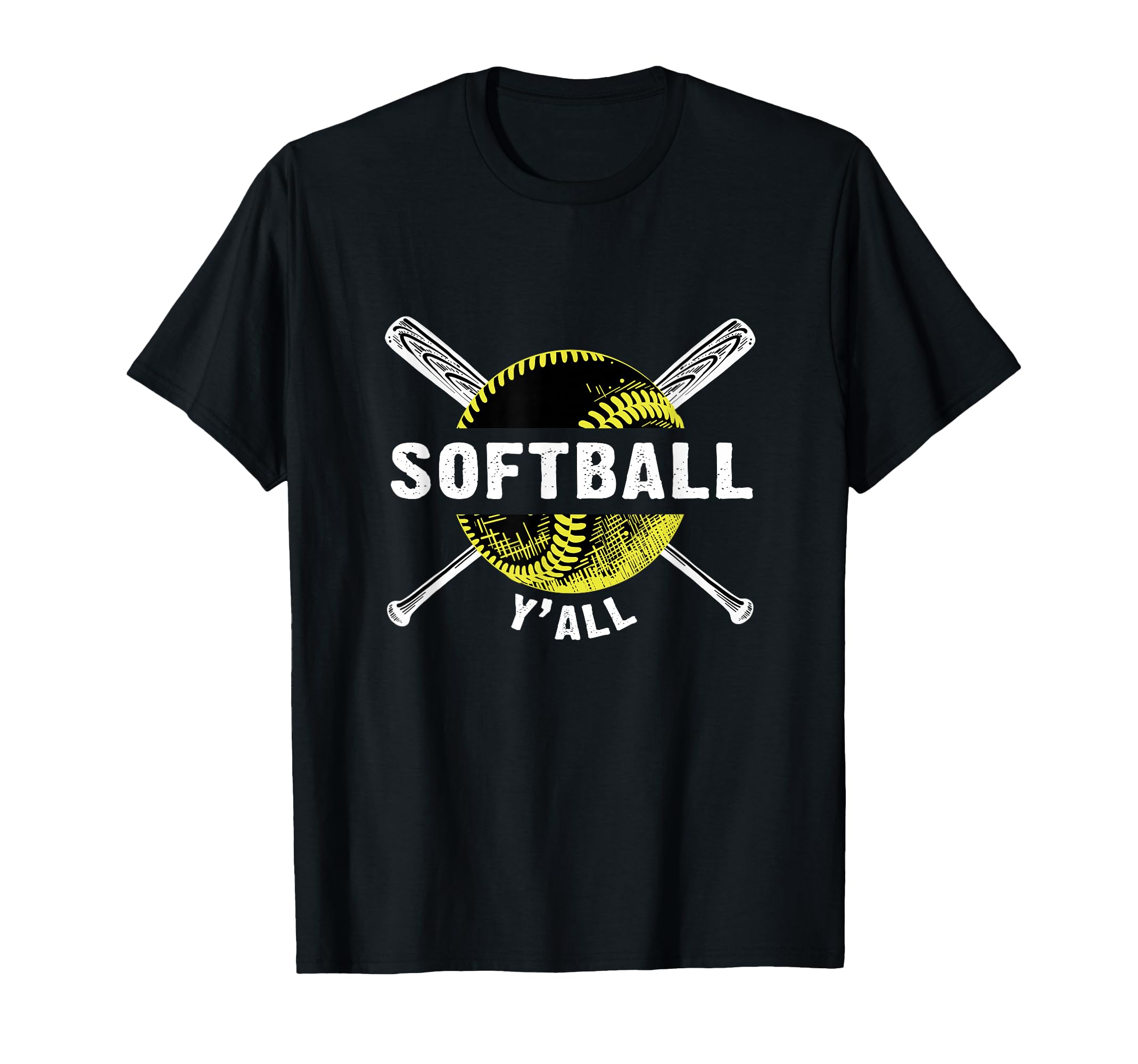 Softball Sports Yall Softball Gifts T-Shirt - Streetwear Style for Adults - T-Shirt, Sweatshirt, Hoodie