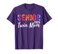 Proud Senior Twin Mom 2025 Senior 2025 T-Shirt - Unique Graphic Men Women - T-Shirt, Sweatshirt, Hoodie