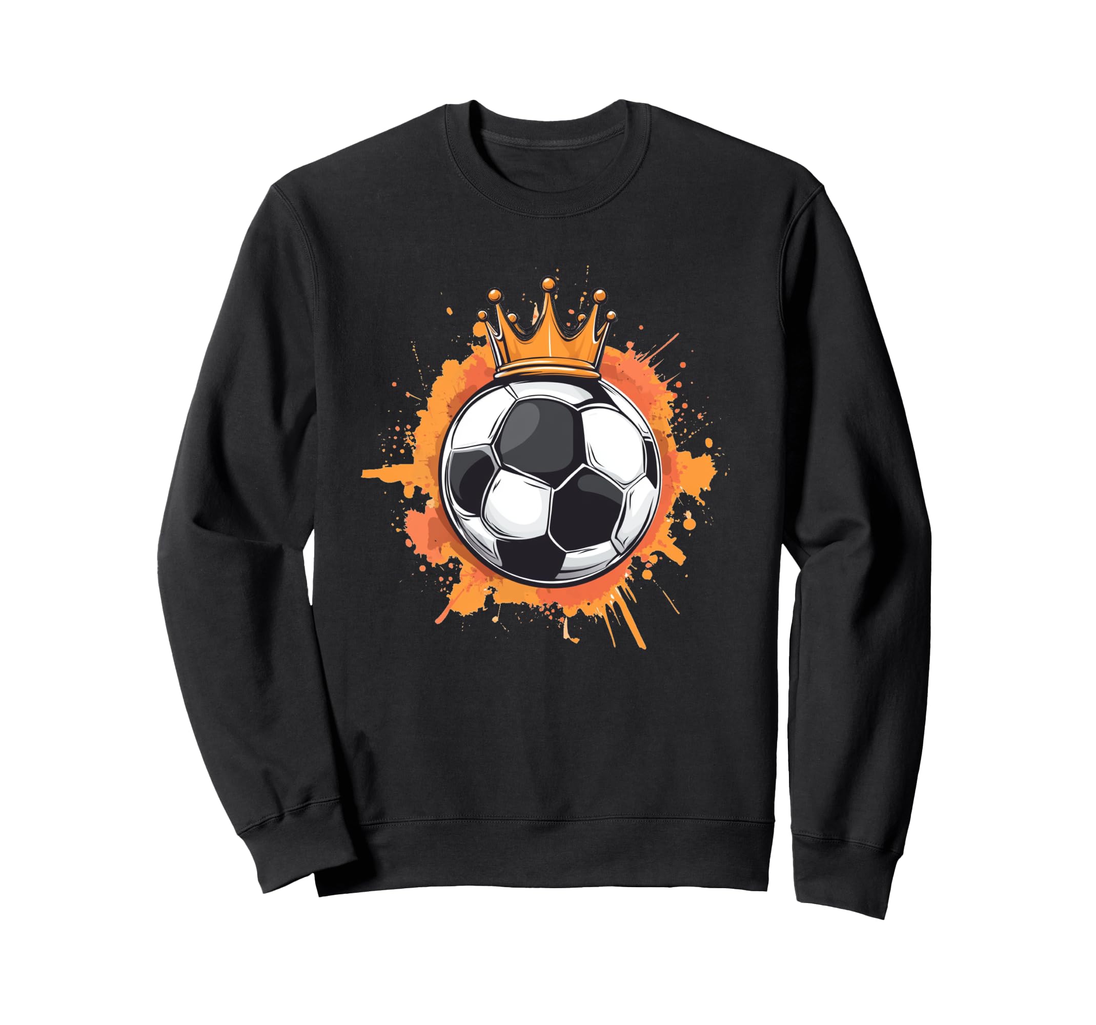 Soccer Ball Regal Touch Costume Sweatshirt - Trendy Graphic Unisex - T-Shirt, Sweatshirt, Hoodie