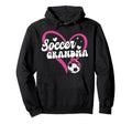 Soccer Grandma Heart Grandma Soccer Hoodie - Minimalist Print Unisex - T-Shirt, Sweatshirt, Hoodie