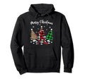Matching Family Buffalo Plaid Soccer Hoodie - Minimalist Print for Adults - T-Shirt, Sweatshirt, Hoodie