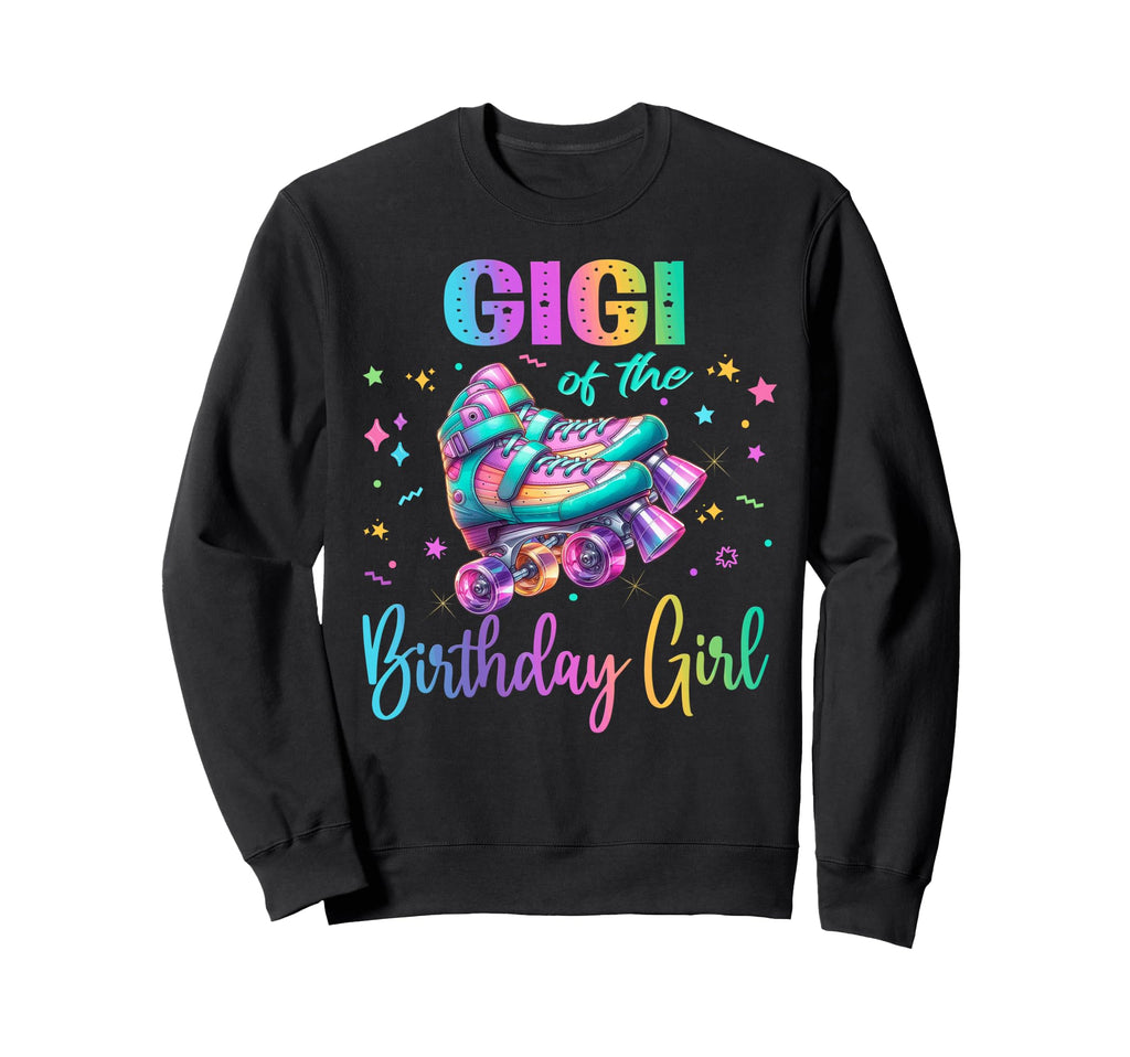 Roller Skates Birthday Skating Party Sweatshirt - Trendy Graphic Unisex - T-Shirt, Sweatshirt, Hoodie