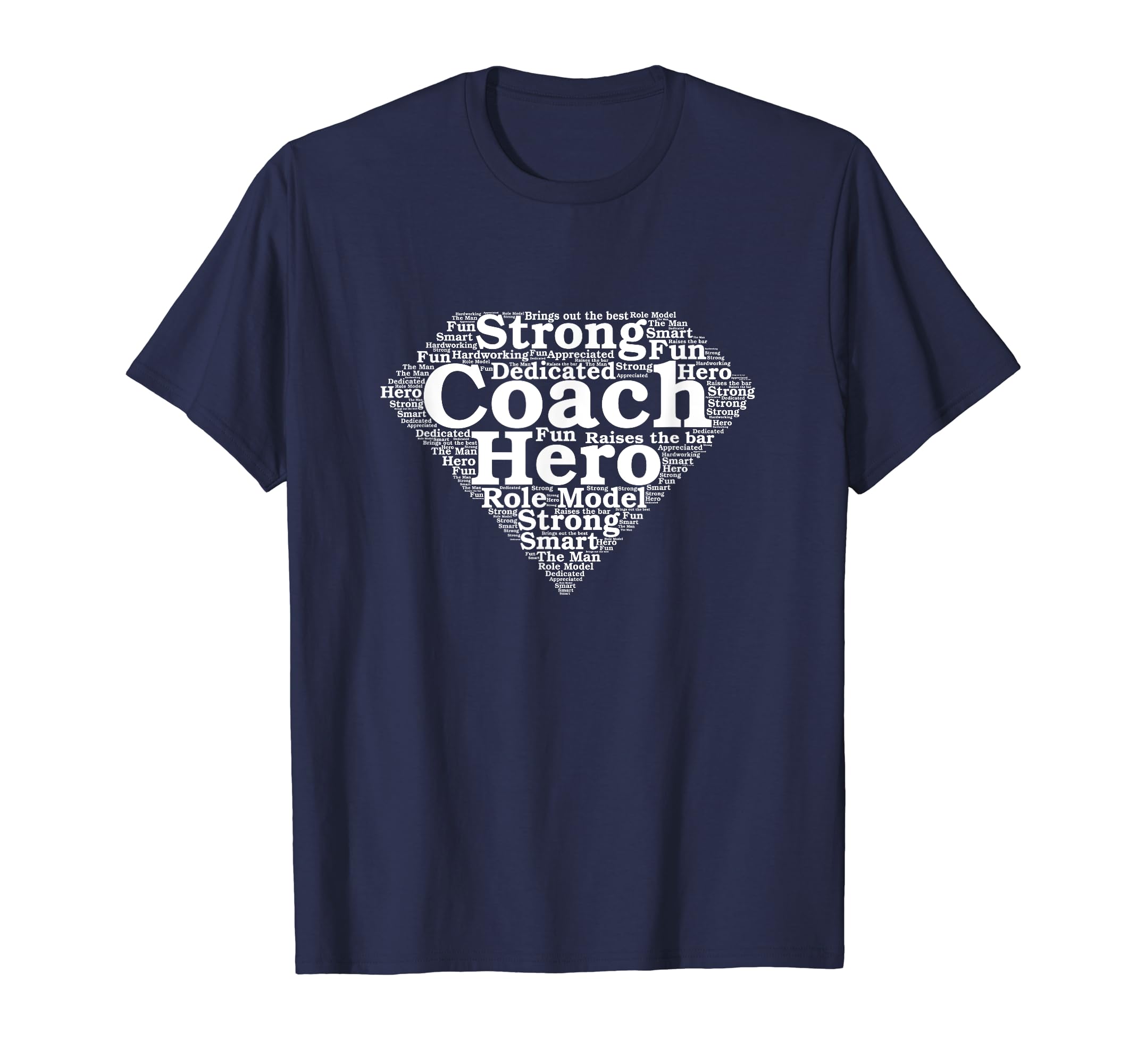 Mens Coach Appreciation Superhero T-Shirt - Aesthetic Graphic for Adults - T-Shirt, Sweatshirt, Hoodie