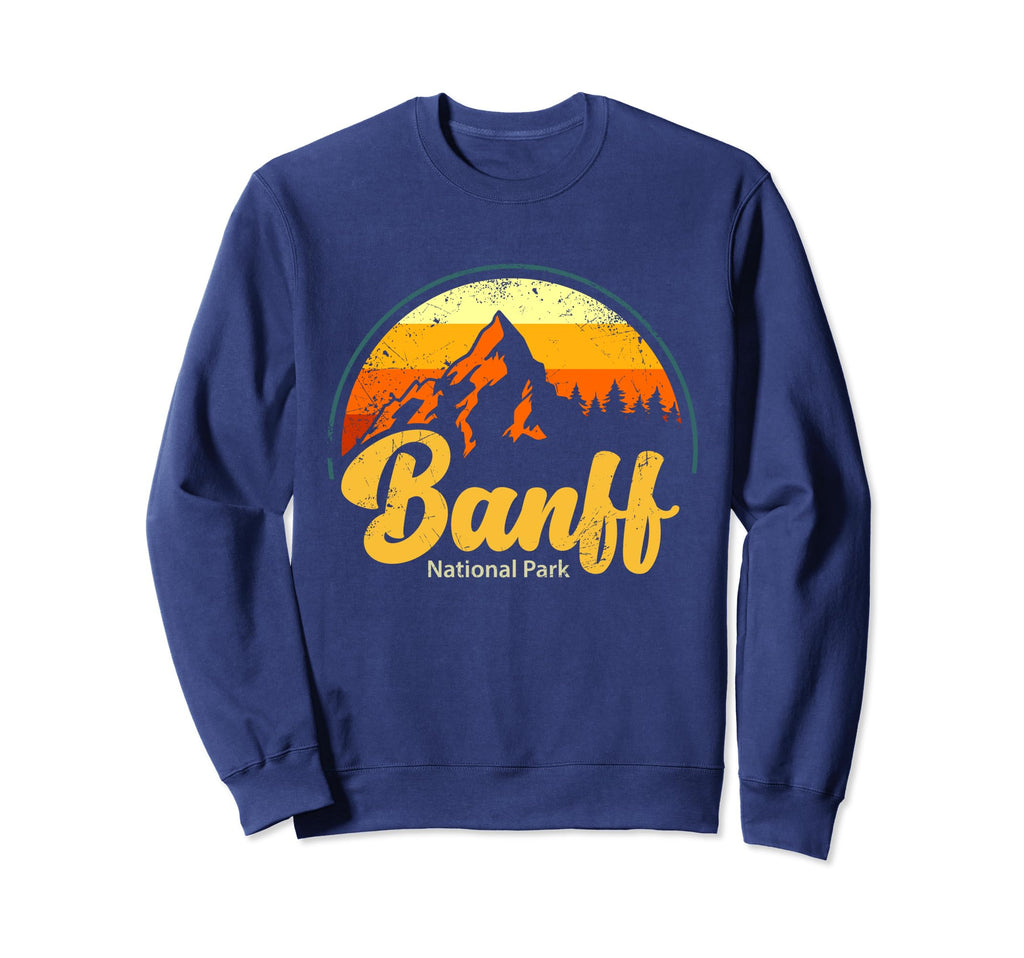 Banff Canadian National Park Sweatshirt - Trendy Graphic for Adults - T-Shirt, Sweatshirt, Hoodie