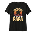 Mens Fear Hockey Keeper Papa Ice Hockey T-Shirt - Trendy Graphic Unisex - T-Shirt, Sweatshirt, Hoodie
