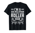 Roller Skating Skate Funny Roller T-Shirt - Custom Art Print for Adults - T-Shirt, Sweatshirt, Hoodie