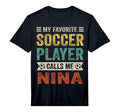 Mens My Favorite Soccer Player Calls T-Shirt - Custom Art Print for Adults - T-Shirt, Sweatshirt, Hoodie