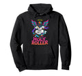 Holy Roller Skateboarding Jesus Hoodie - Trendy Graphic for Adults - T-Shirt, Sweatshirt, Hoodie