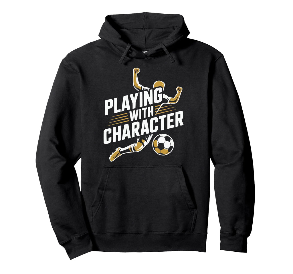 Christian Soccer Player Religious Hoodie - Casual Everyday Wear Unisex - T-Shirt, Sweatshirt, Hoodie