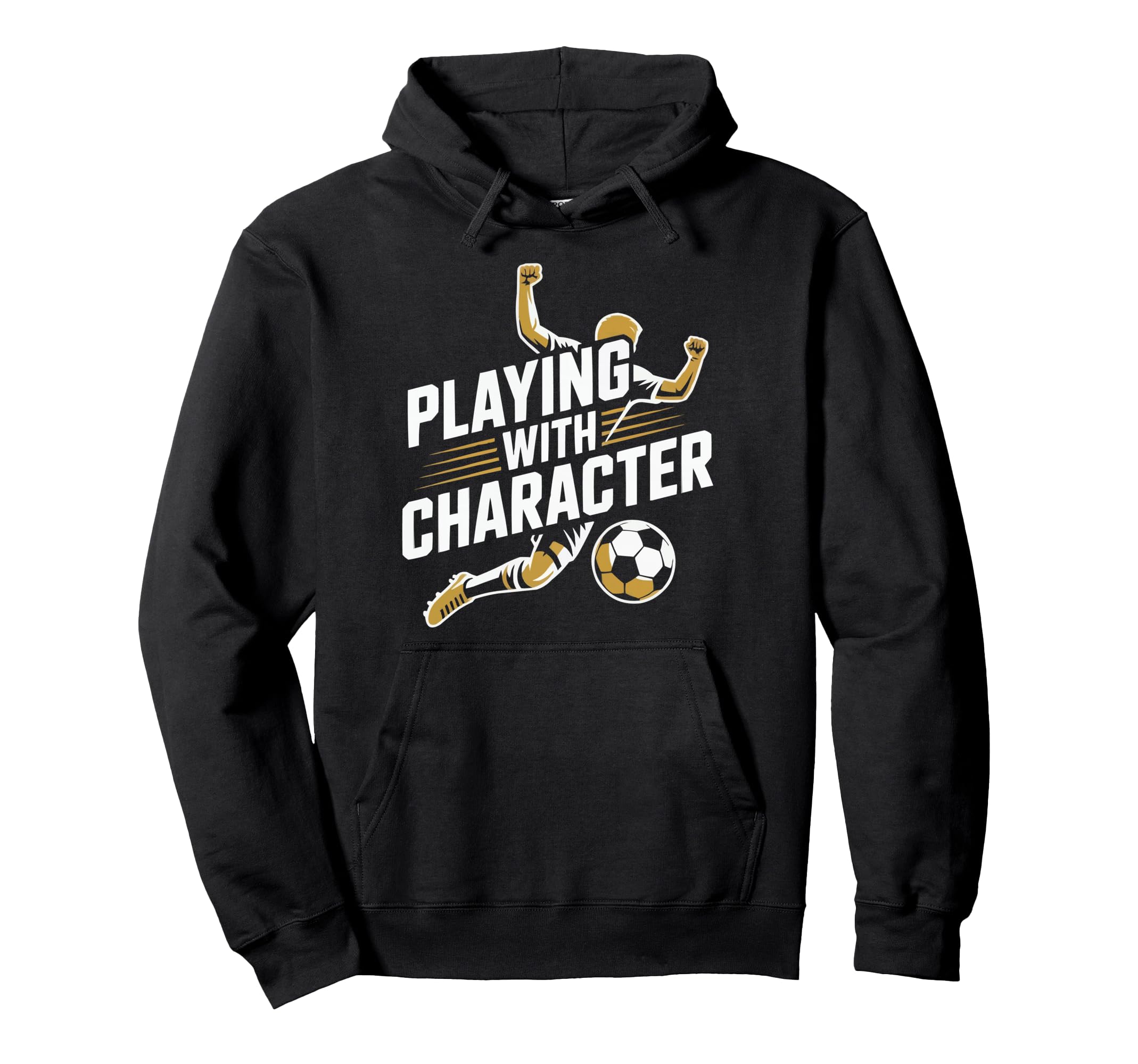 Christian Soccer Player Religious Hoodie - Casual Everyday Wear Unisex - T-Shirt, Sweatshirt, Hoodie