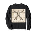 Funny Artistic Vitruvian Art Soccer Sweatshirt - Graphic Print Unisex - T-Shirt, Sweatshirt, Hoodie