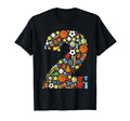 Number Two Sports Athletic Practice T-Shirt - Minimalist Print Unisex - T-Shirt, Sweatshirt, Hoodie