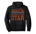 Arches National Park Utah Usa Outdoor Hoodie - Custom Art Print for Adults - T-Shirt, Sweatshirt, Hoodie